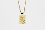 Stingray Rectangle Pendant