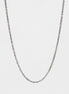 Heavy White Gold Cable Chain