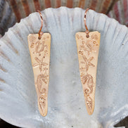 Ocean Triangle Earrings
