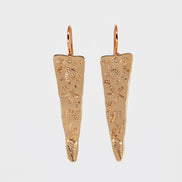 Ocean Triangle Earrings