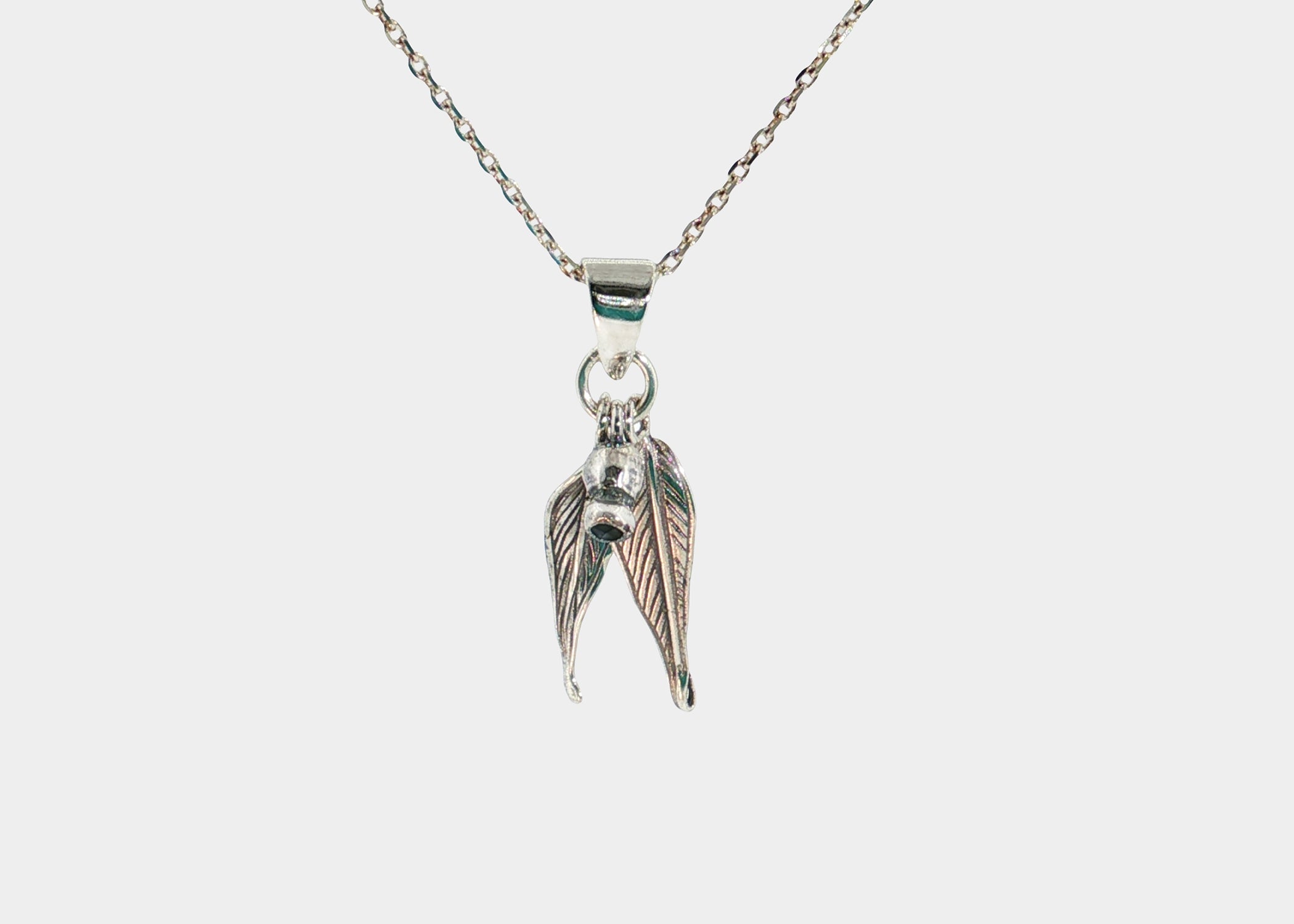 Gum Leaf and Gumnut Pendant