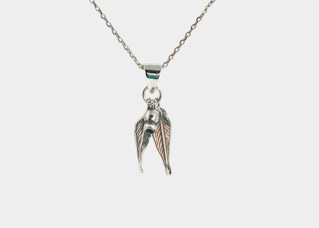 Gum Leaf and Gumnut Pendant