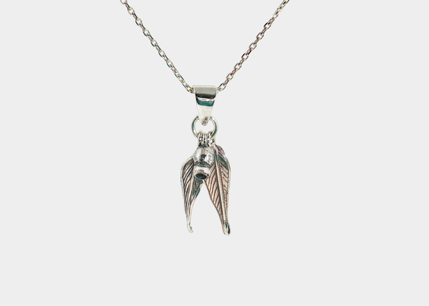 Gum Leaf and Gumnut Pendant