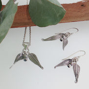 Gum Leaf and Gumnut Pendant