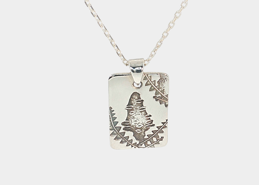 Banksia Rectangle Pendant