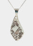 Bottlebrush & Bee Leaf Pendant