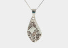 Bottlebrush & Bee Leaf Pendant