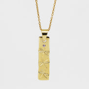 Dragonfly Rectangle Pendant