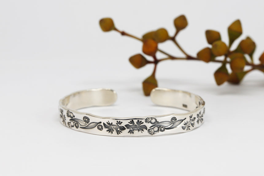 Gum Leaf Whispers Collection - Geckos 53mm