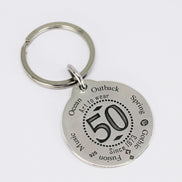 50 Years Celebration Keyring