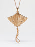 Large Stingray Pendant 18RG