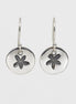 Round Small Disc Earrings - Starfish