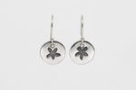 Round Small Disc Earrings - Starfish