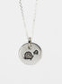 Round Medium Disc Pendant - Shell