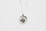 Round Medium Disc Pendant - Turtle
