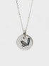 Round Medium Disc Pendant - Wren