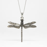Large Fused Dragonfly Pendant