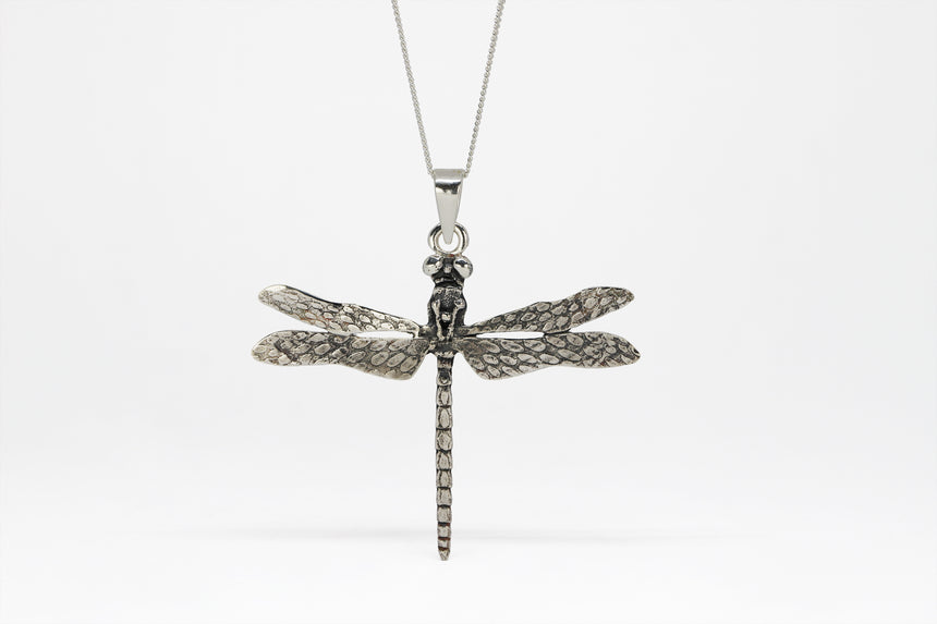 Large Fused Dragonfly Pendant