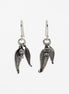 Gumnut Earrings Patina