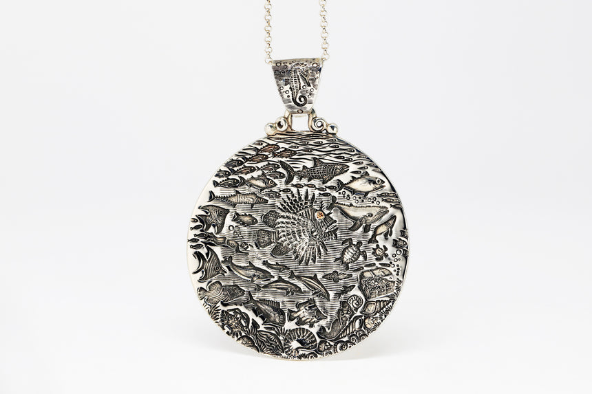 Large Pendant Lionfish