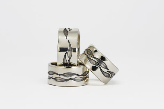 Gum Leaf Ring Collection