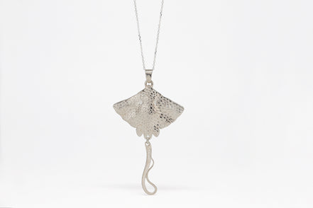 Large Stingray Pendant Polished