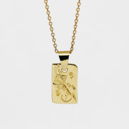 Stingray Rectangle Pendant