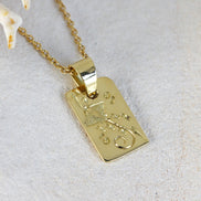 Stingray Rectangle Pendant