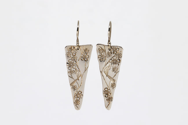 Wren Triangle Earrings