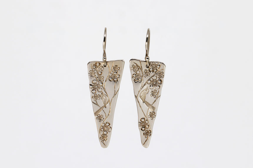 Wren Triangle Earrings