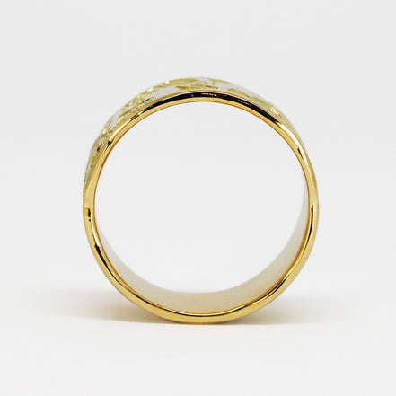 Ocean Story in Gold