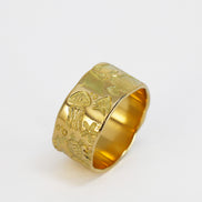 Ocean Story in Gold