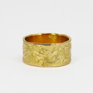 Ocean Story in Gold