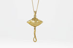 Blue Spotted Ray Pendant